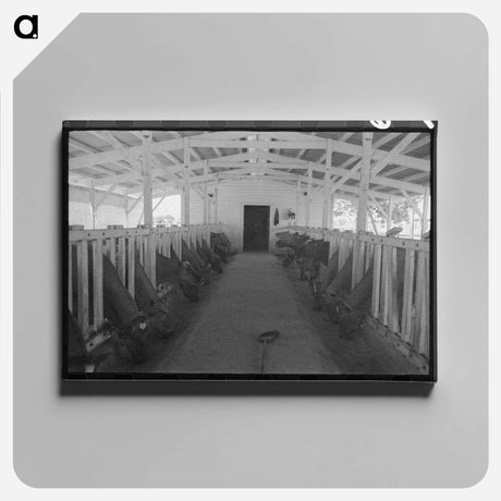 アートパネル-Tent Home
 - ラッセル リー Canvas.
