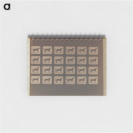 アートメモ帳-Walking - Change to Trotting
 - エドワード マイブリッジ Memo.