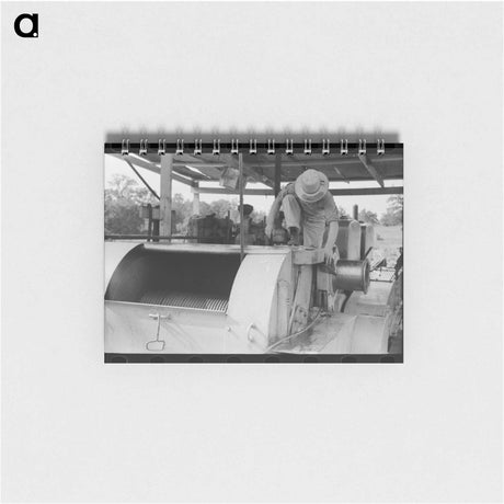 アートメモ帳-Wheat in the Shock
 - ラッセル リー Memo.
