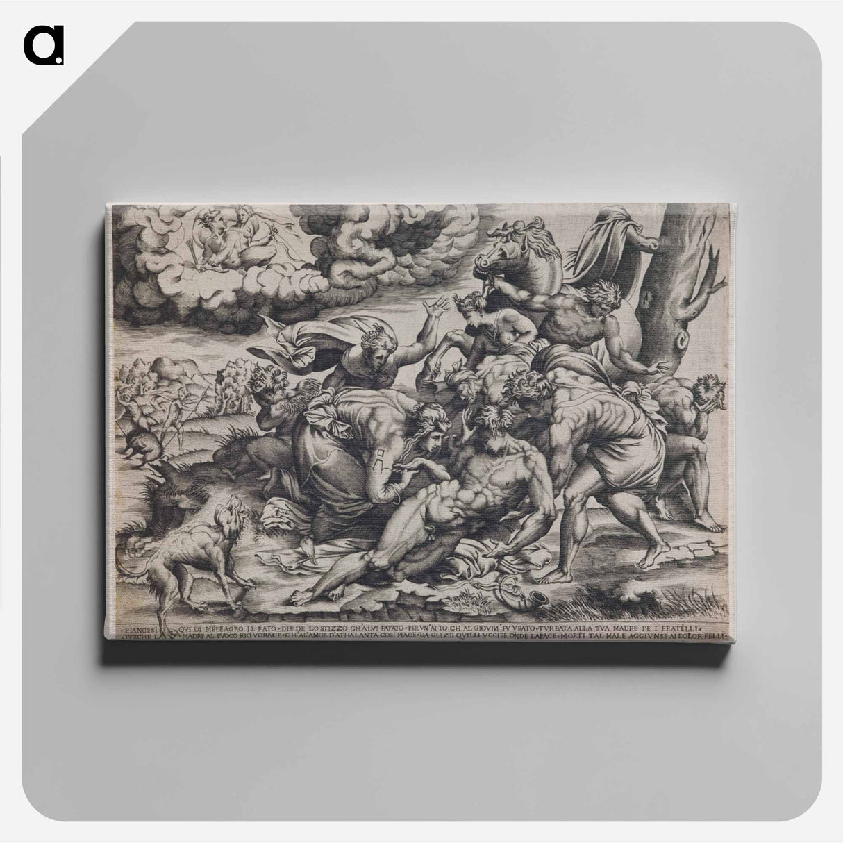 アートパネル-Death of Meleager
 - セントルイス美術館 Canvas.