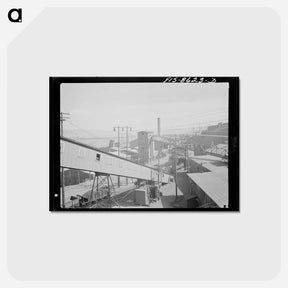 アートポストカード-Anaconda Smelter
 - ラッセル リー Postcard.