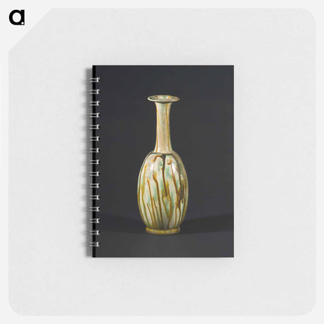 アートメモ帳-Dripped-Glaze Flask
 - セントルイス美術館 Memo.