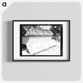 アートポスター-Untitled photo, possibly related to: Center Market. Washington, D.C. - ドロテア ラング Poster.