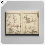 Random sketches by Hokusai volumes 1 to 11 - Katsushika Hokusai Canvas.