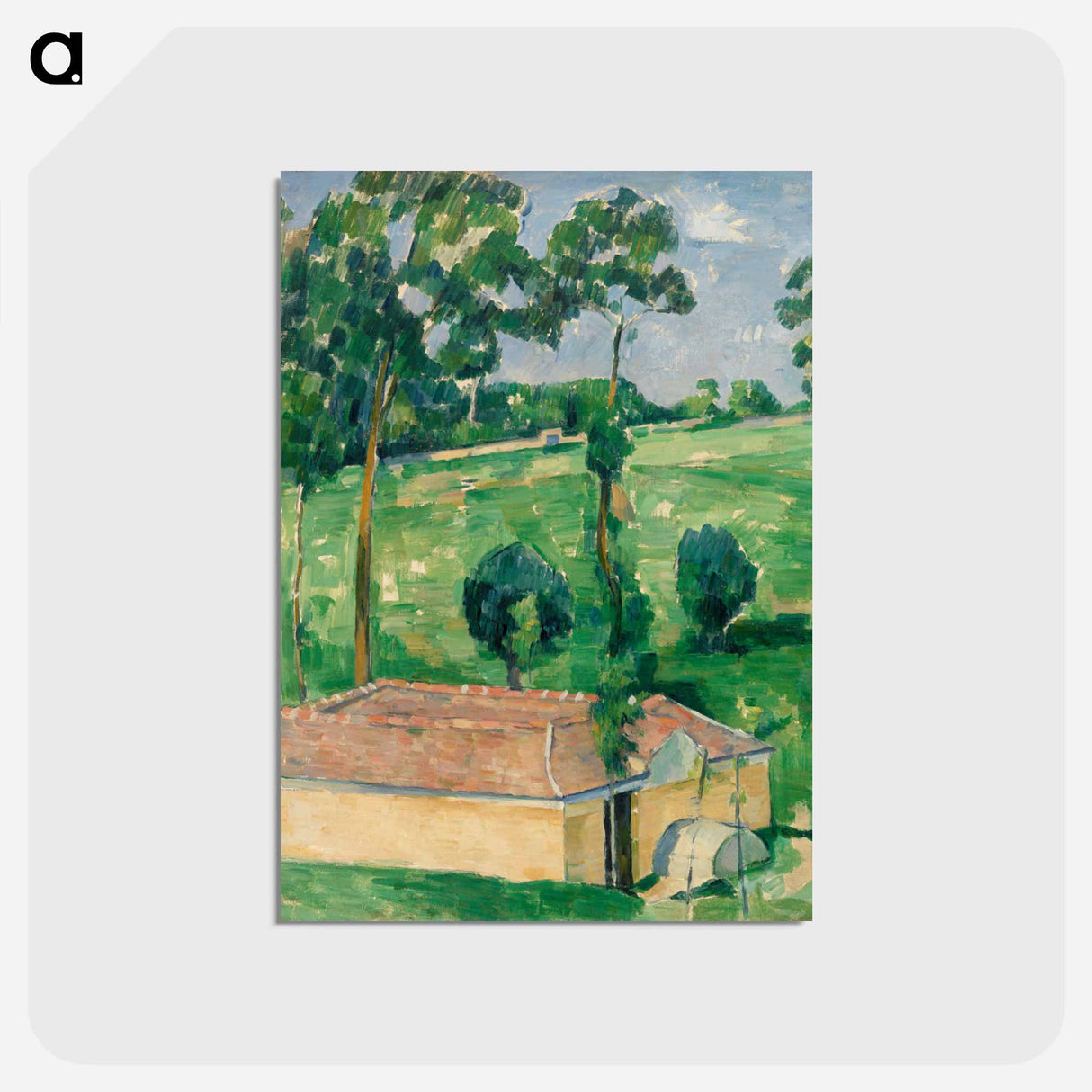 アートポストカード-The Spring House
 - バーンズ・コレクション Postcard.