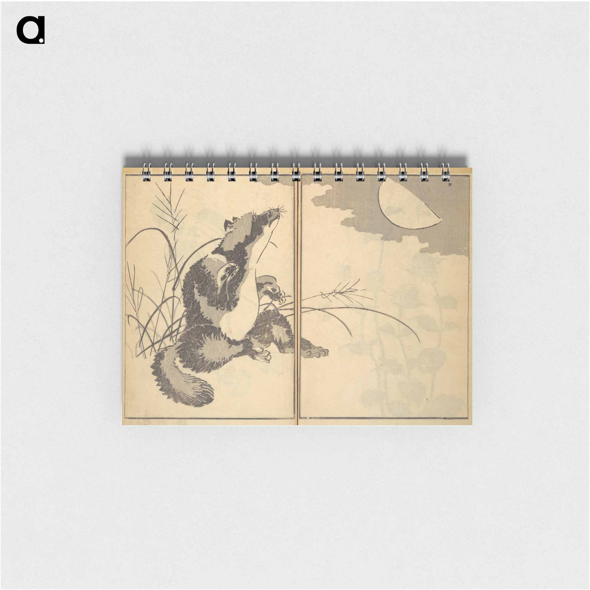 Old Manji’s Cursive Picture Album - 葛飾 北斎 Memo.