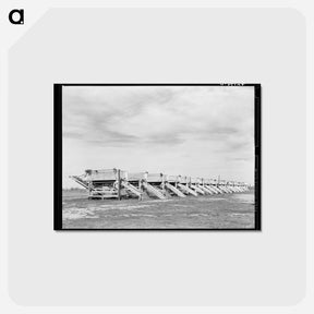 アートポストカード-Battery of Pea Shellers
 - ラッセル リー Postcard.