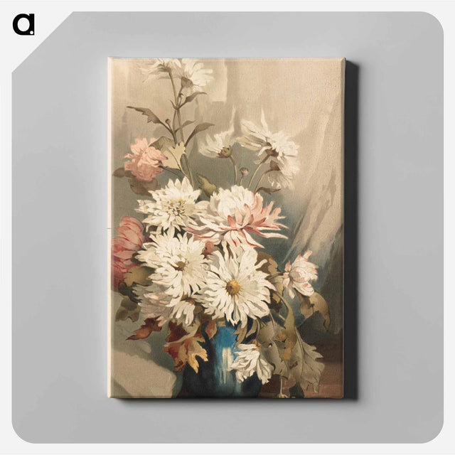 アートパネル-Chrysanthemums no. 5
 - ボストン公共図書館 Canvas.