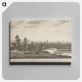 アートパネル-A View of London taken near the Five Mile Stone Brixton Causeway
 - イェール大学アートギャラリー Canvas.