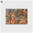 アートポストカード-Girls in a Landscape
 - バーンズ・コレクション Postcard.