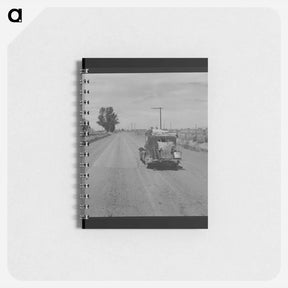 アートメモ帳-Typical of thousands of migrating agricultural laborers - ドロテア ラング Memo.