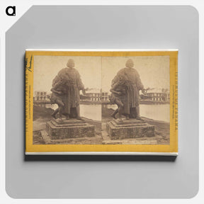 アートパネル-Statue of Columbus
 - エドワード マイブリッジ Canvas.