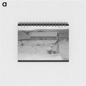 アートメモ帳-Mount Vernon Fireplace
 - ラッセル リー Memo.