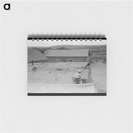 アートメモ帳-Mount Vernon Fireplace
 - ラッセル リー Memo.