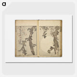 Random sketches by Hokusai volumes 1 to 11 - 葛飾 北斎 Poster.