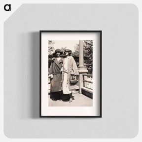 アートポスター-Two Women and a Column
 - セントルイス美術館 Poster.