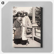 アートパネル-Two Women and a Column
 - セントルイス美術館 Canvas.