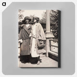 アートパネル-Two Women and a Column
 - セントルイス美術館 Canvas.