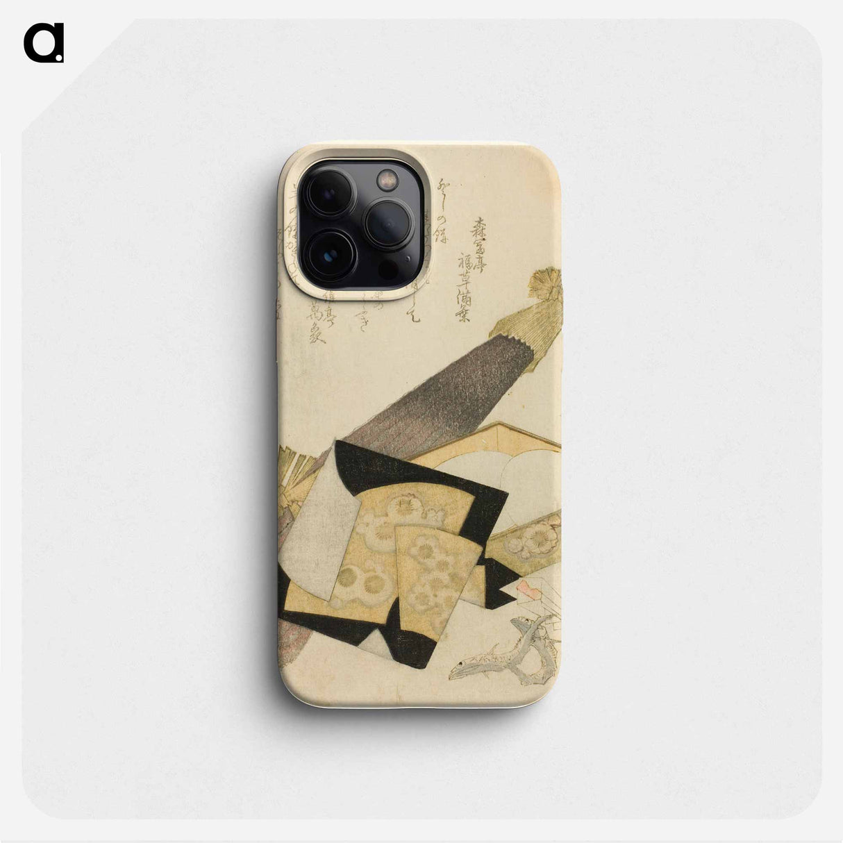 Hokusai's Burdock Root - 葛飾 北斎 Phone Case.