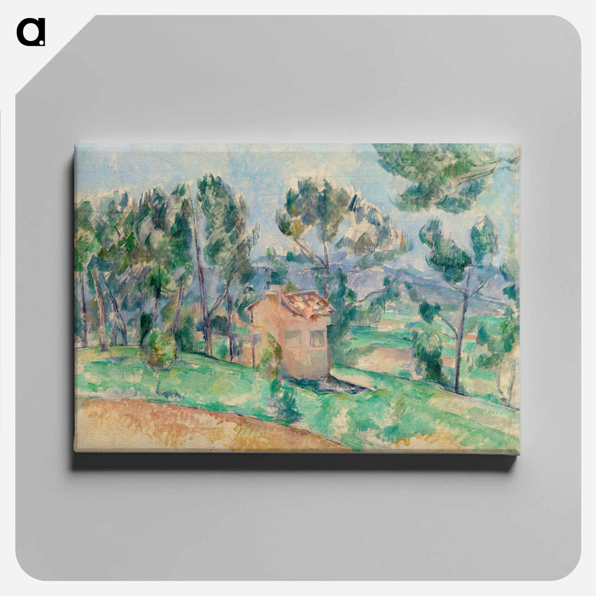 アートパネル-Hunting Cabin in Provence
 - バーンズ・コレクション Canvas.