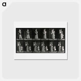 アートポストカード-Mother and Children
 - エドワード マイブリッジ Postcard.