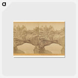 アートポストカード-The Murr Bridge and Rookeries
 - エドワード マイブリッジ Postcard.