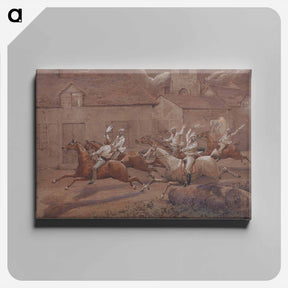 アートパネル-The Night Riders of Nacton: The Finish
 - イェール大学アートギャラリー Canvas.