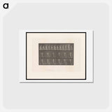 アートポストカード-Nude Descending a Staircase
 - エドワード マイブリッジ Postcard.