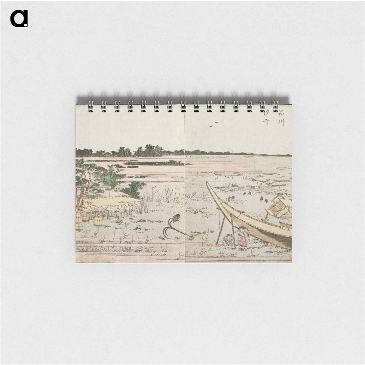 Hokusai's Panoramic Views of Both Banks of the Sumida River at a Glance - 葛飾 北斎 Memo.