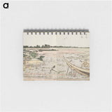 Hokusai's Panoramic Views of Both Banks of the Sumida River at a Glance - 葛飾 北斎 Memo.