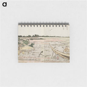 アートメモ帳-Hokusai's Panoramic Views of Both Banks of the Sumida River at a Glance - 葛飾 北斎 Memo.