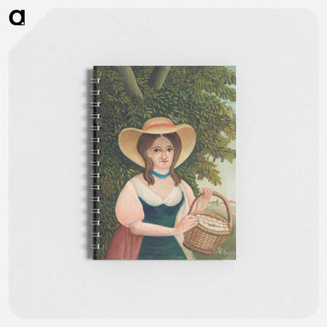 アートメモ帳-Woman with Basket of Eggs
 - バーンズ・コレクション Memo.
