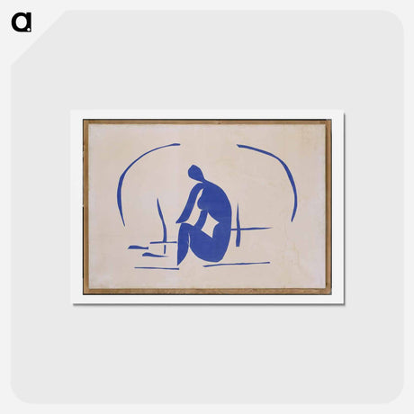 アートポストカード-Bather in the Reeds - アンリ マティス Postcard.