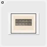 アートポストカード-Running Oryx
 - エドワード マイブリッジ Postcard.