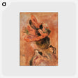 アートポストカード-Woman's Head with Red Hat
 - バーンズ・コレクション Postcard.