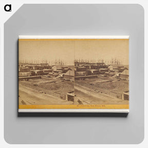 アートパネル-Panorama, from Rincon Hill
 - エドワード マイブリッジ Canvas.