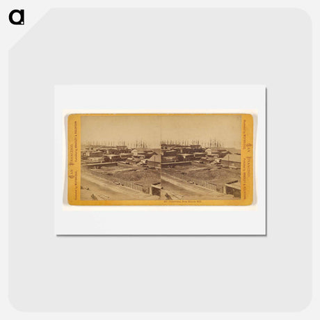 アートポストカード-Panorama, from Rincon Hill
 - エドワード マイブリッジ Postcard.