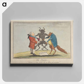 アートパネル-"The Union, - Whom --- Has Join'd, Let No Man put Asunder!"
 - イェール大学アートギャラリー Canvas.