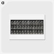 アートポストカード-Woman Washing
 - エドワード マイブリッジ Postcard.
