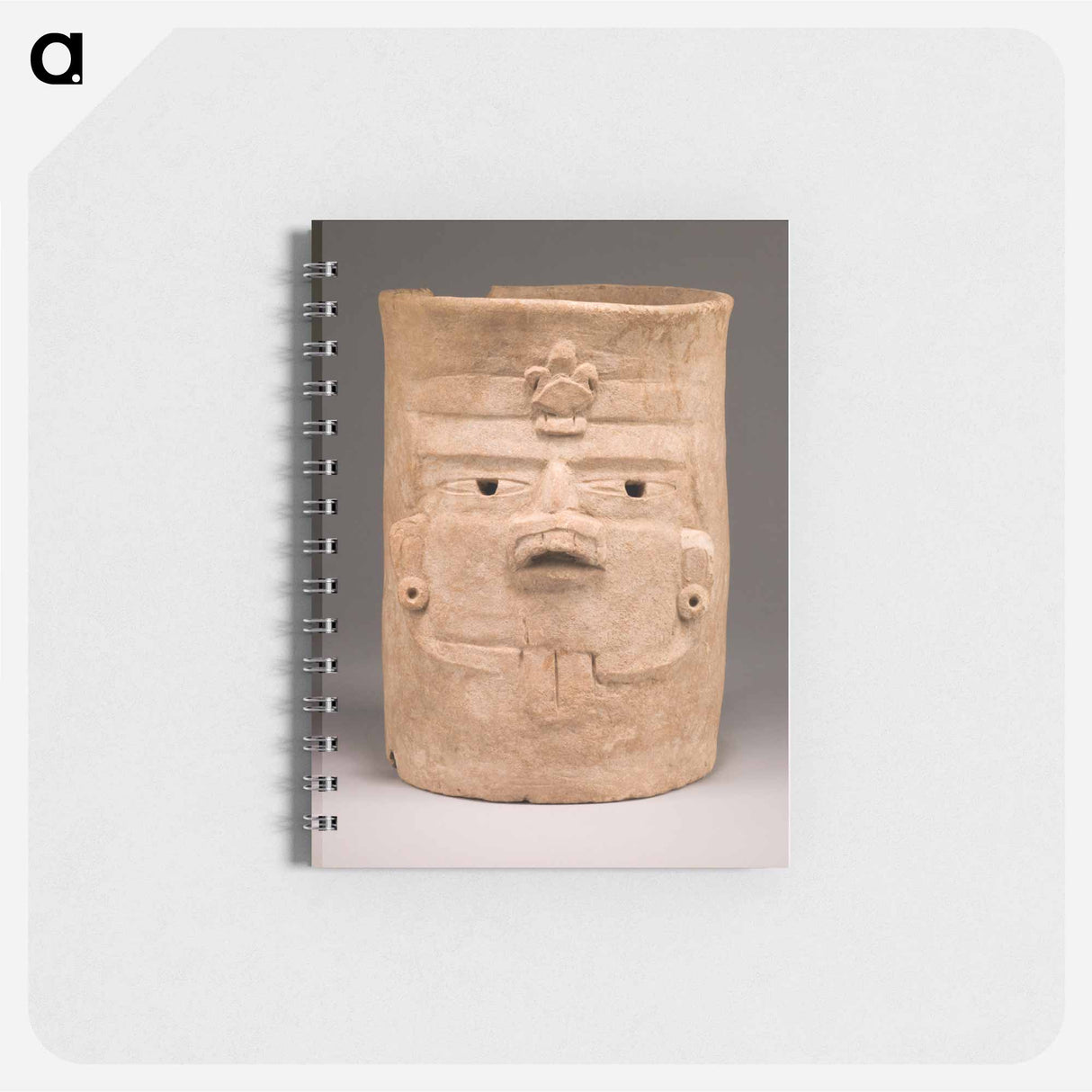 アートメモ帳-Brazier with a Modeled Face
 - セントルイス美術館 Memo.