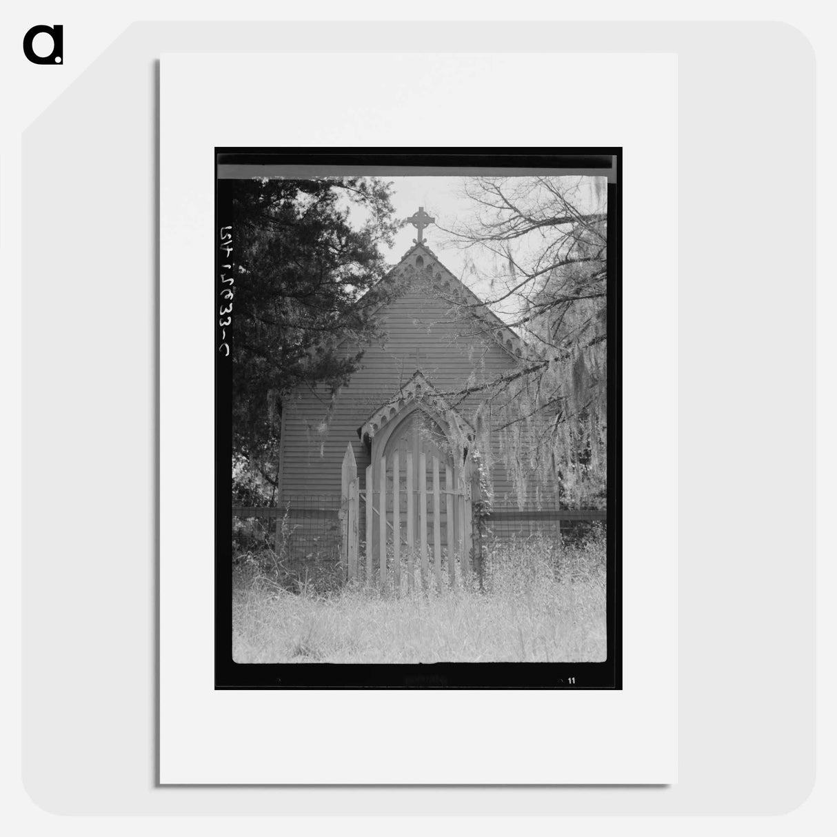 Old Episcopal private church, now closed - ドロテア ラング Poster.