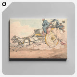 アートパネル-Sporting Discoveries, or the Miseries of Driving: Trying a New Match you Discover That They are Not Only Alike in Color, Weight and Action, but in Disposition
 - イェール大学アートギャラリー Canvas.