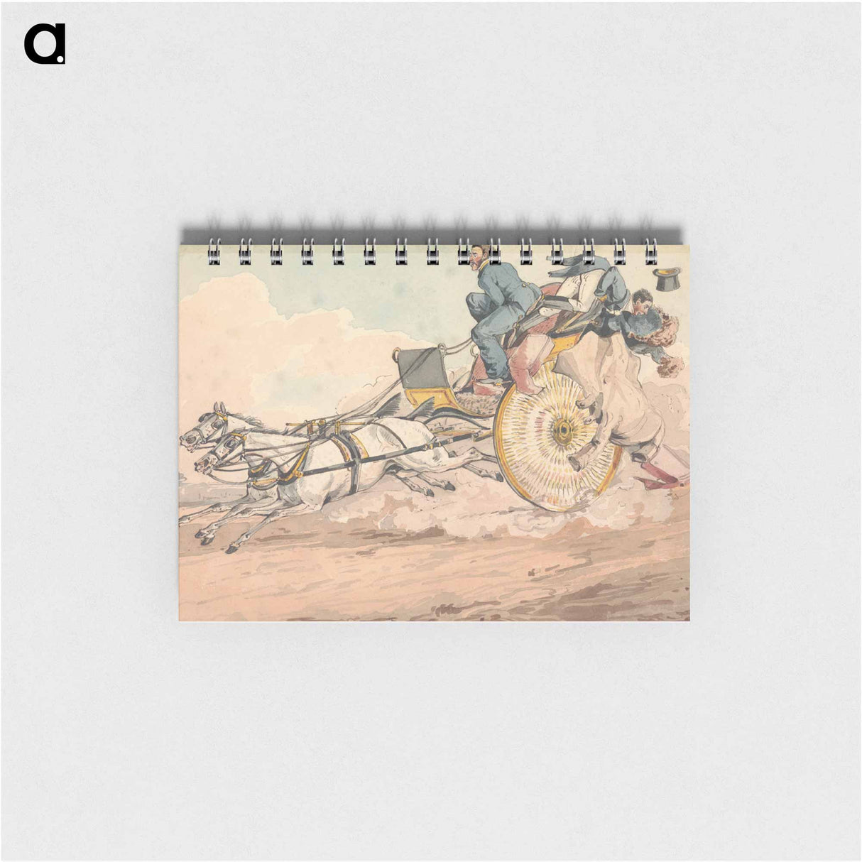 アートメモ帳-Sporting Discoveries, or the Miseries of Driving: Trying a New Match you Discover That They are Not Only Alike in Color, Weight and Action, but in Disposition
 - イェール大学アートギャラリー Memo.