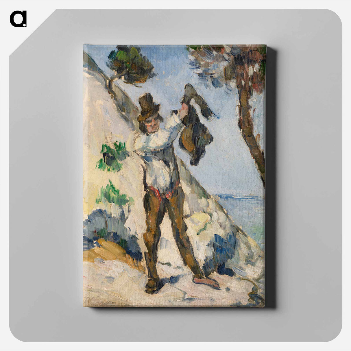 アートパネル-Man with a Vest
 - バーンズ・コレクション Canvas.