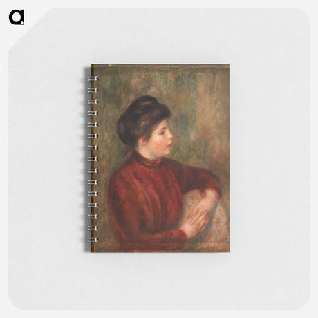 アートメモ帳-Woman Leaning on a Chair
 - バーンズ・コレクション Memo.