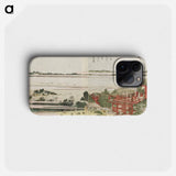 Ueno - Katsushika Hokusai Phone Case.