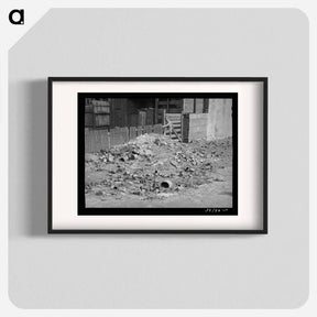 アートポスター-Chicago Rubbish Piles
 - ラッセル リー Poster.