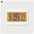 アートポストカード-Reflection of Tutokanula in the Merced
 - エドワード マイブリッジ Postcard.