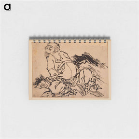 アートメモ帳-Chinese Warrior - 葛飾 北斎 Memo.