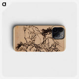 Chinese Warrior - 葛飾 北斎 Phone Case.